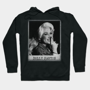 Dolly Parton // old school minimalist Hoodie